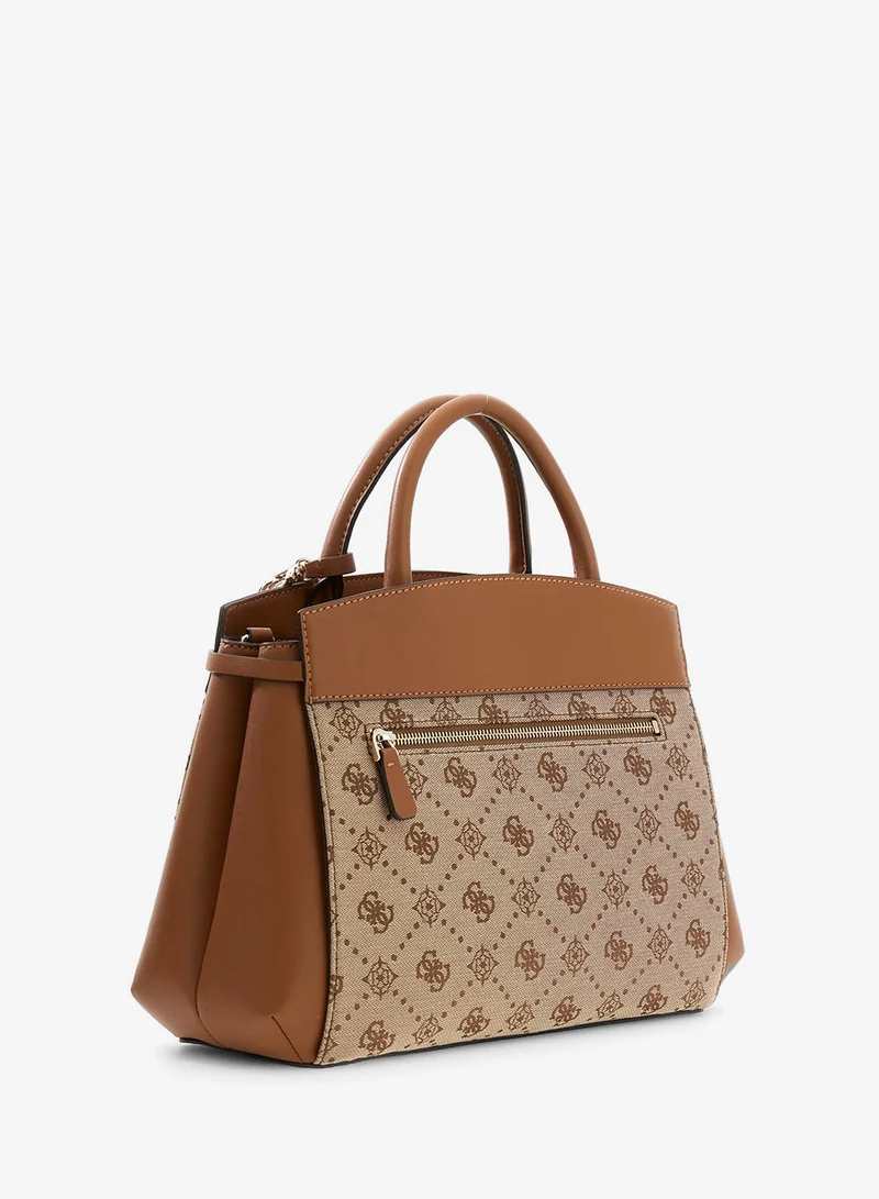 GUESS Melinda Triple Compartment Satchel Bag